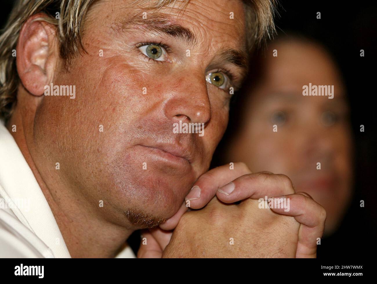 File photo dated 08-11-2006 of Australian spin bowler Shane Warne. Former Australia cricketer Shane Warne has died at the age of 52, his management company MPC Entertainment has announced in a statement. Issue date: Friday March 4, 2022. Stock Photo