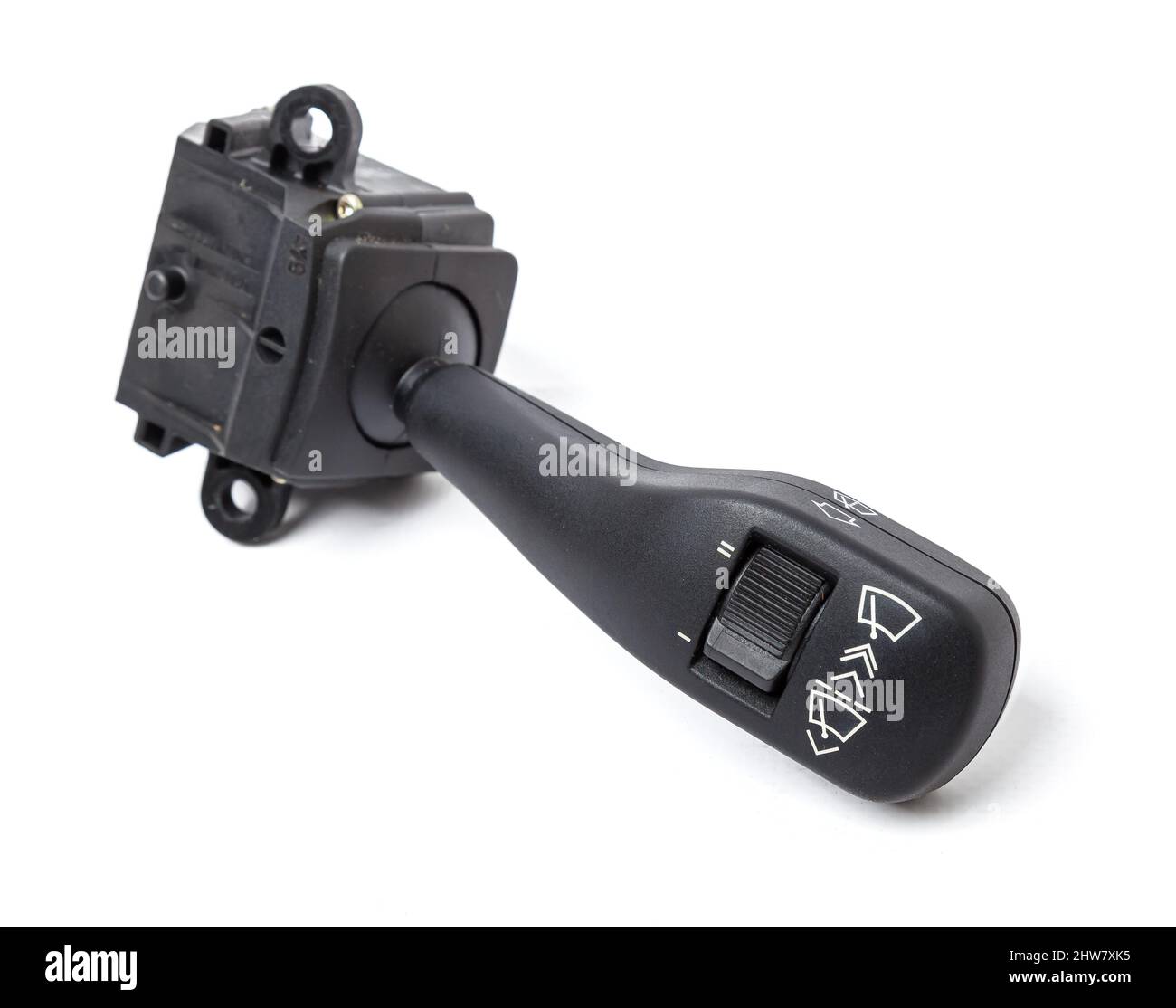 Switch arm stick control wipers mode of car. Auto service industry