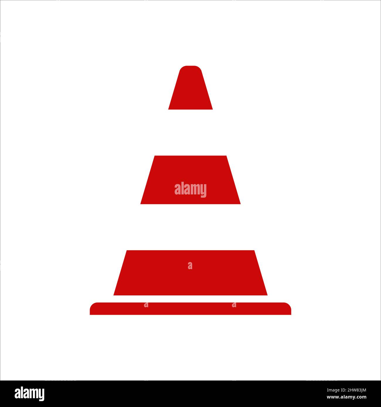 Sign signal pyramid illustration Stock Vector Images - Alamy