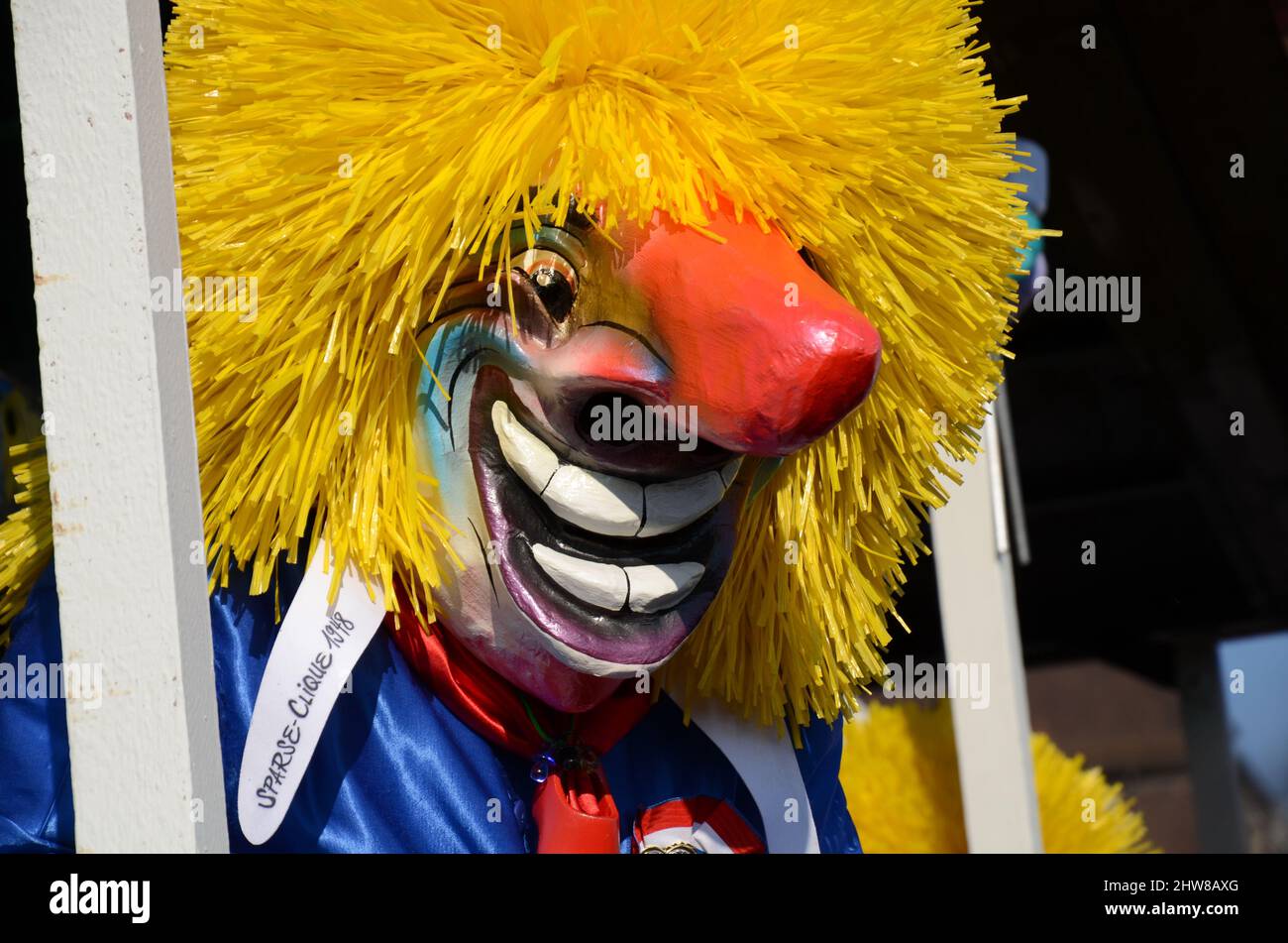 SWISS, Bâle, Carnival, Fasnacht, UNESCO, Intangible Cultural Heritage of Humanity Stock Photo