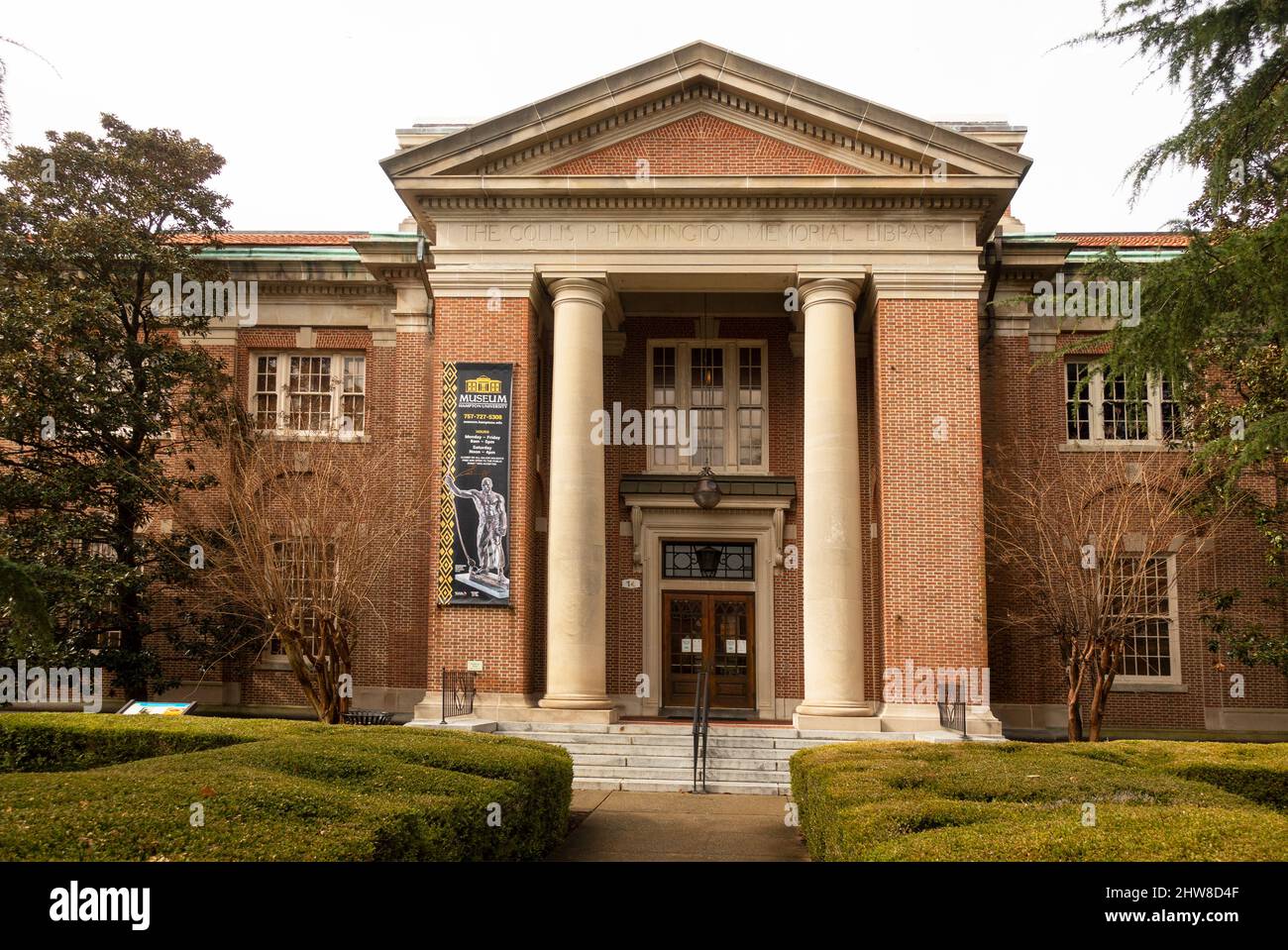 Hampton University Museum in Hampton VA Stock Photo Alamy