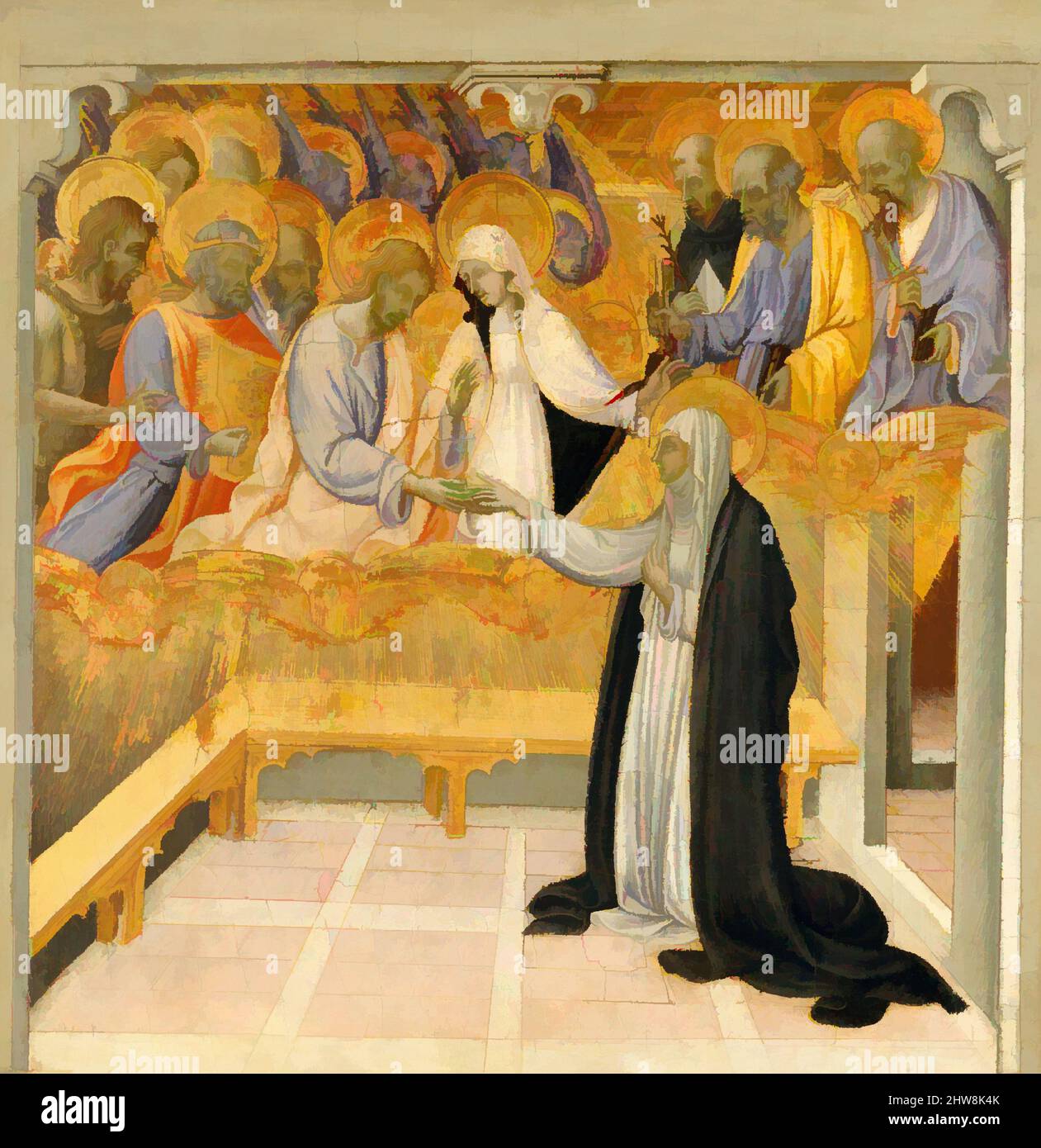 Art inspired by The Mystic Marriage of Saint Catherine of Siena ...
