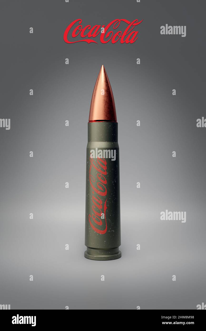 Kiev, Ukraine. March 4 2022. Due to the situation in Ukraine, society