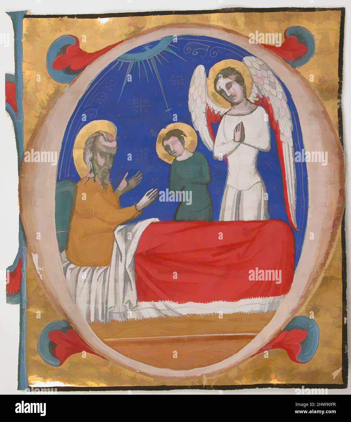 Art inspired by Manuscript Illumination with Tobit, Tobias, and the ...
