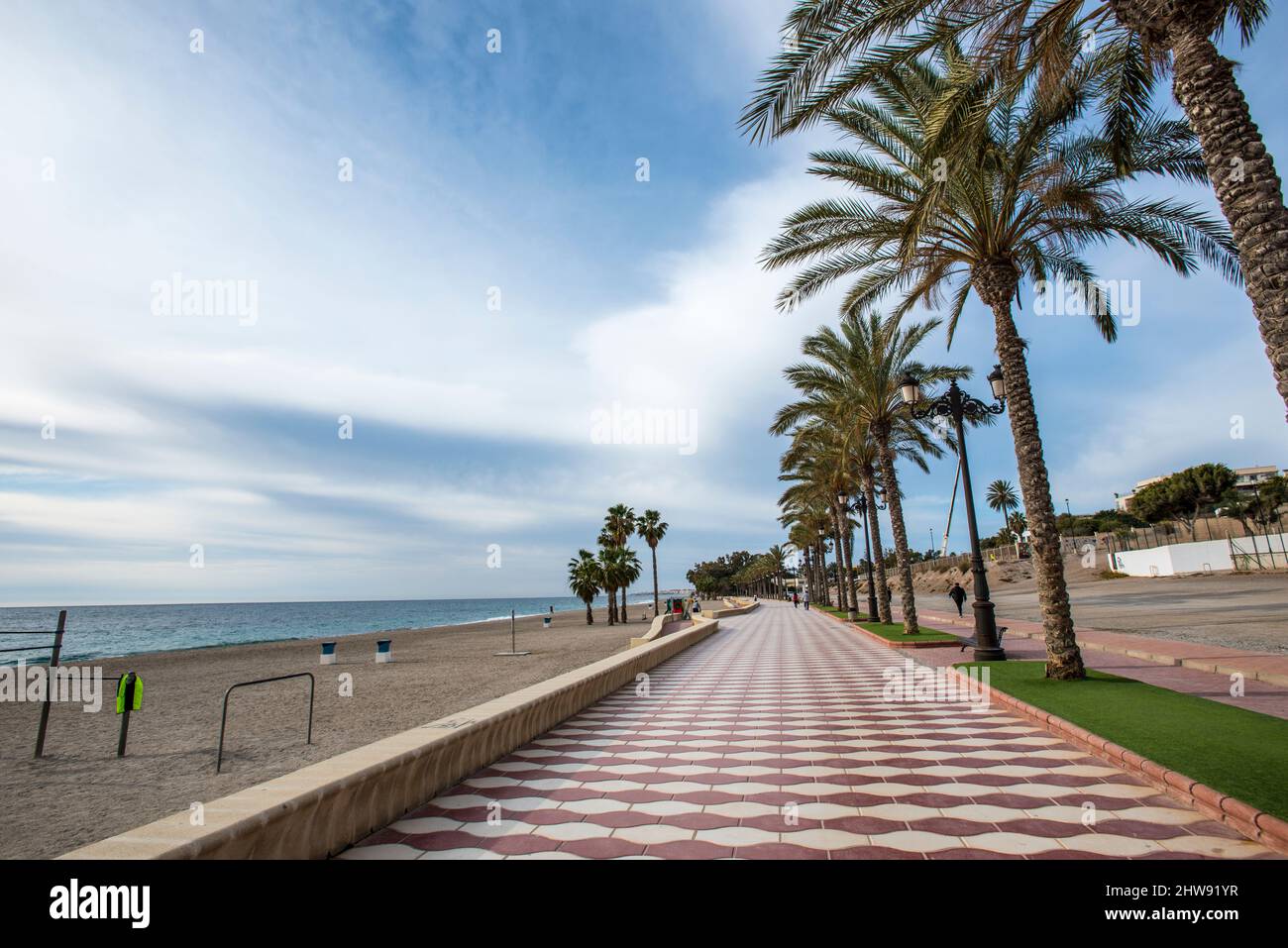 Aguadulce Beach, Roquetas de Mar, Almería Stock Photo - Alamy