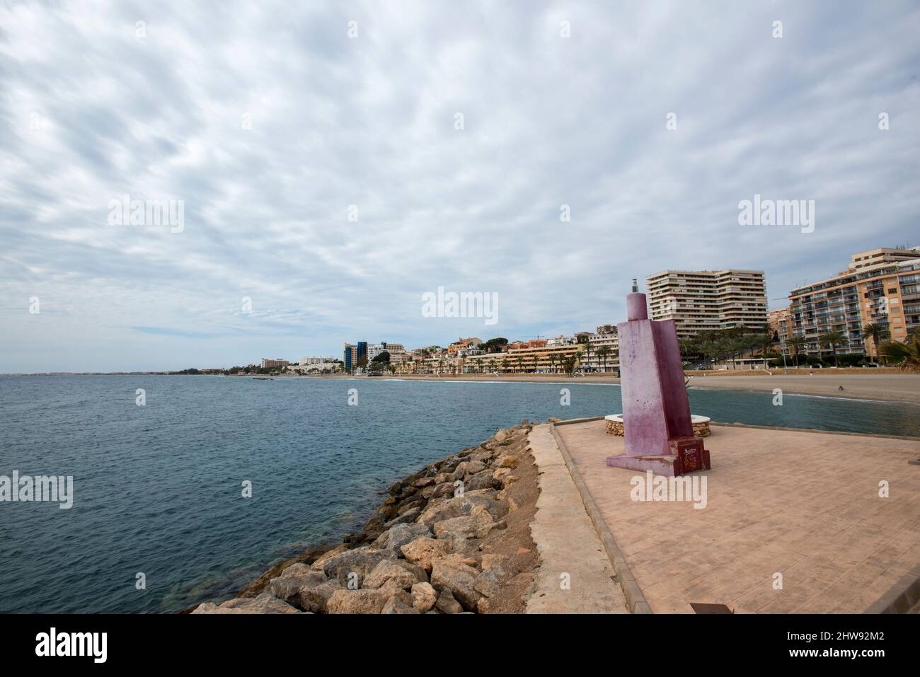 Aguadulce Beach, Roquetas de Mar, Almería Stock Photo - Alamy