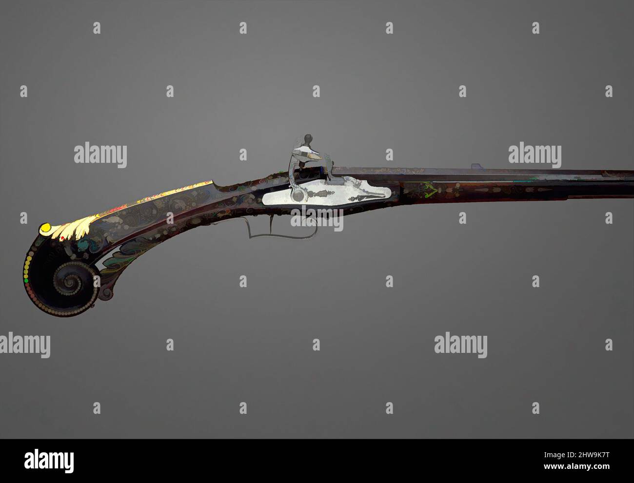 Flintlock Gun of Louis XIII (16011643), King of France, ca. 1620