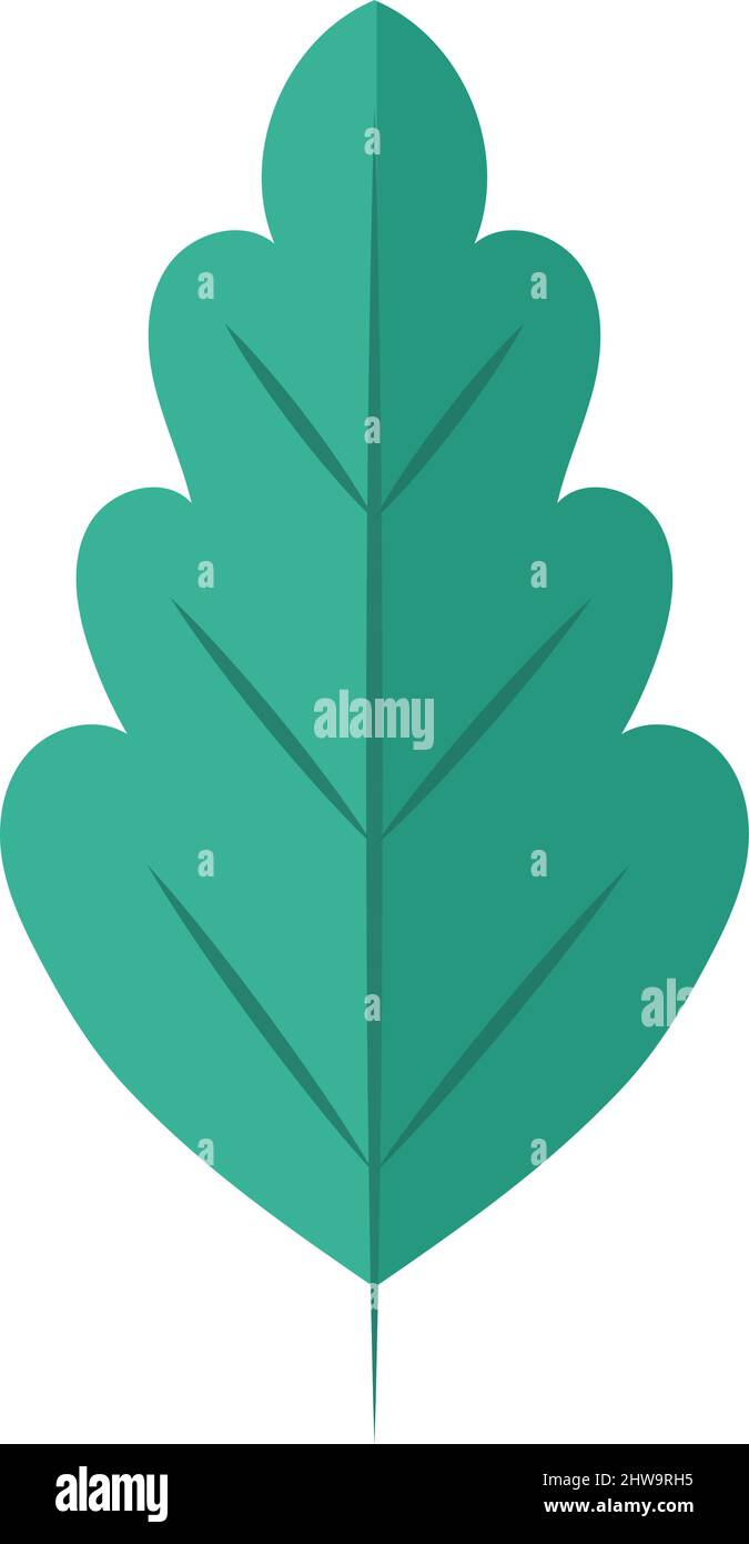 green leaf illustration Stock Vector Image & Art - Alamy