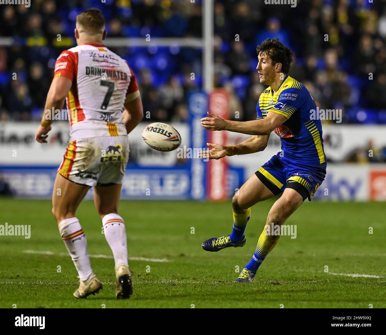 Stefan Ratchford #1 of Warrington Wolves in action Stock Photo - Alamy