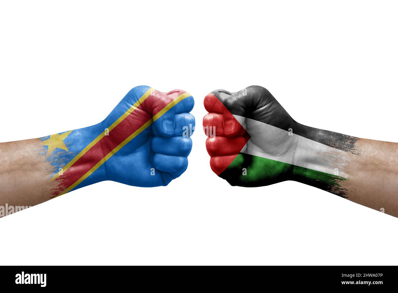 Dr congo palestine flag hi-res stock photography and images - Alamy