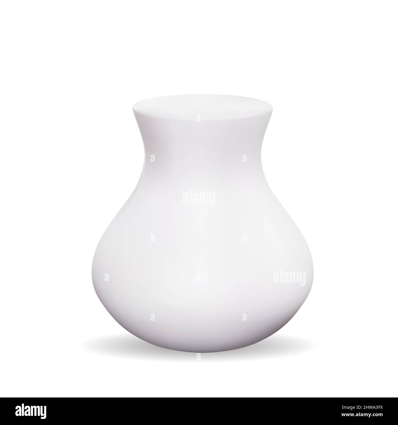 Realistic 3d Vase design element. Illustration Stock Photo Alamy