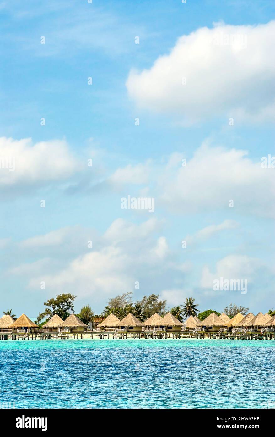 Photo inspiration: Luxury Island Resort In A Lagoon At Bora Bora Island Photo Inspiration