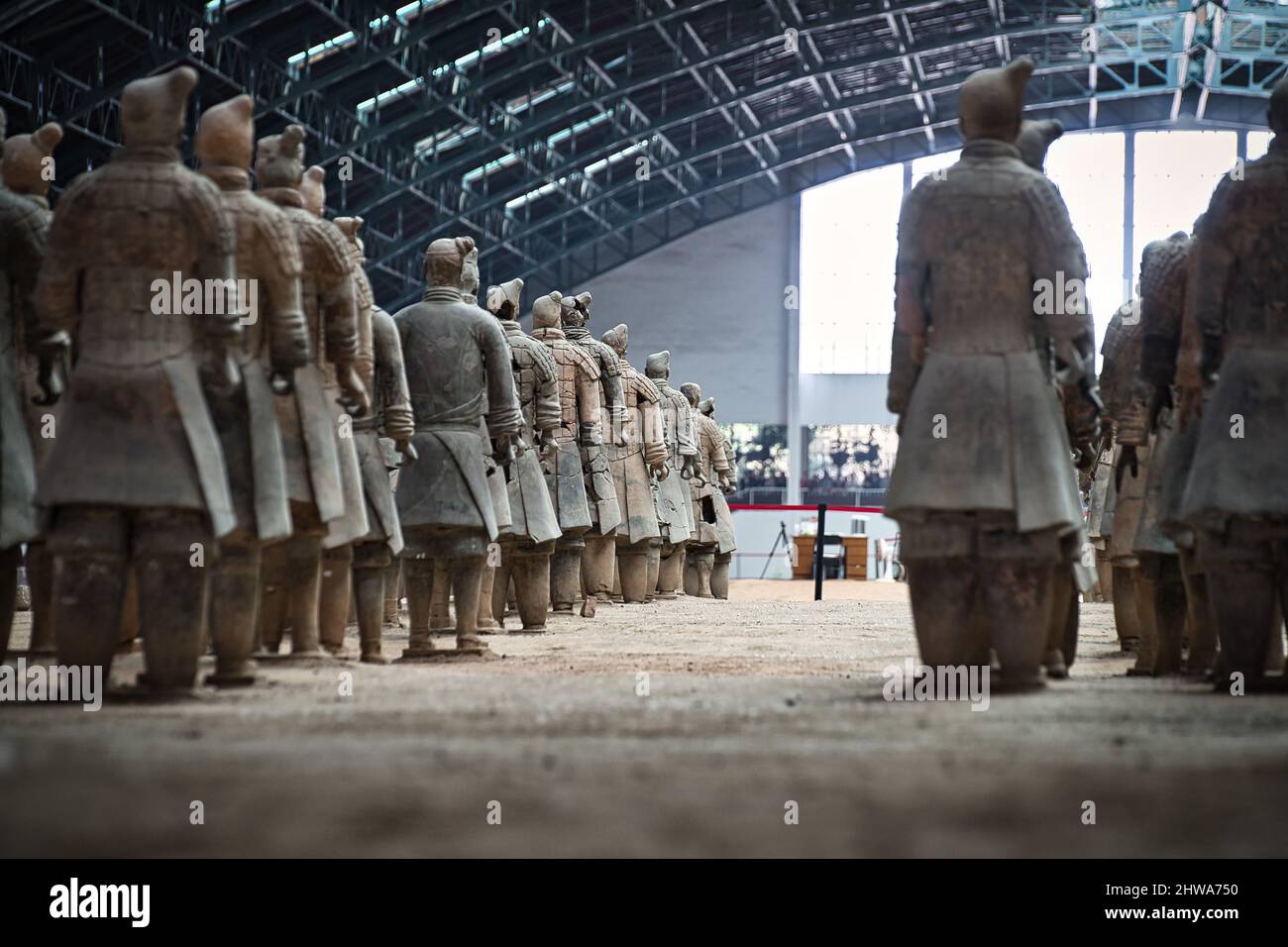 Photo of statues of soldiers in China Xian, Terracotta Army Stock Photo Alamy