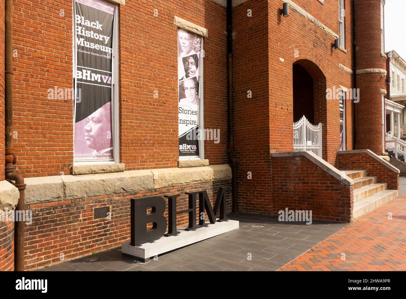 Black History Museum and Cultural Center of Virginia in Richmond Stock