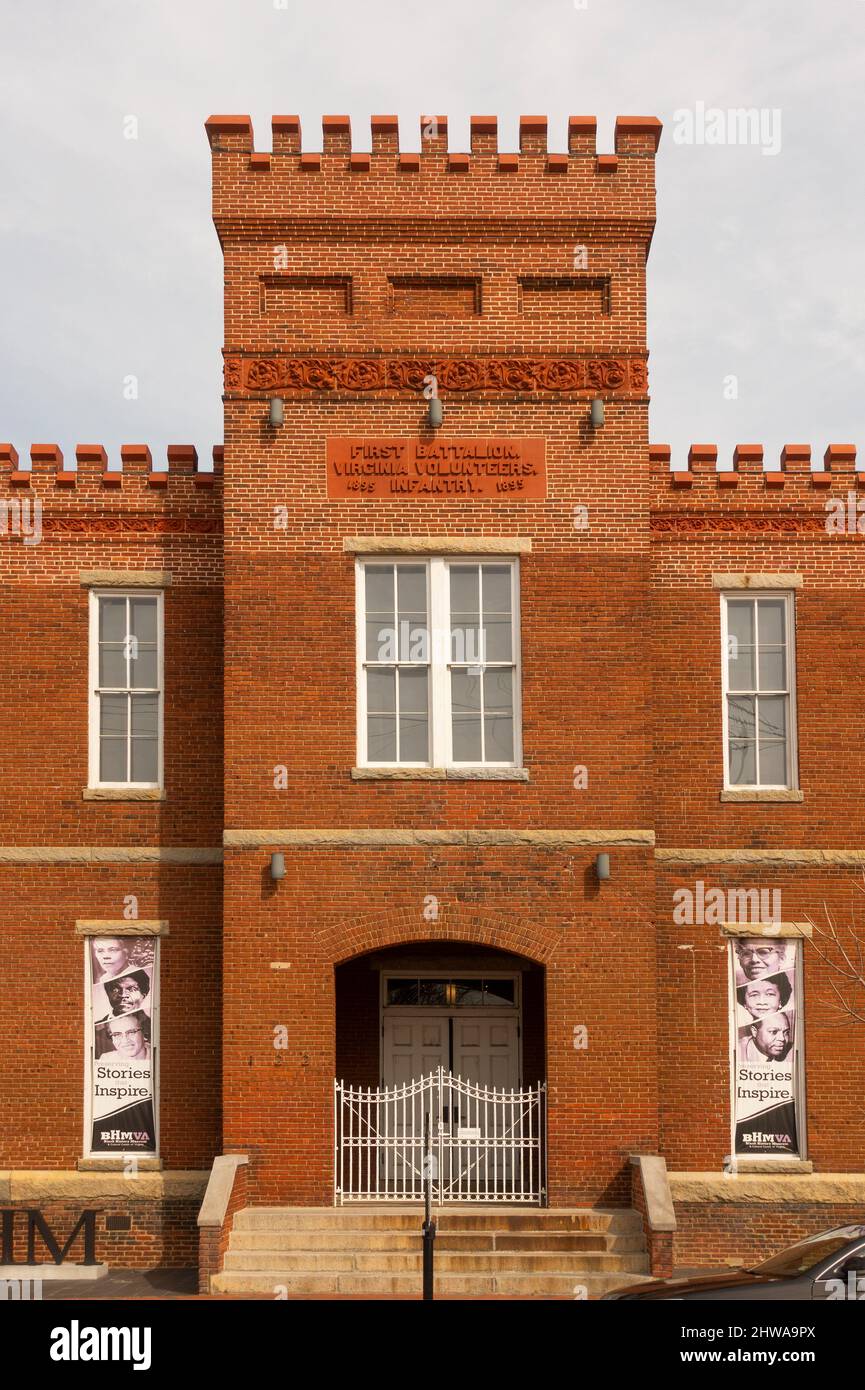 Black History Museum and Cultural Center of Virginia in Richmond Stock