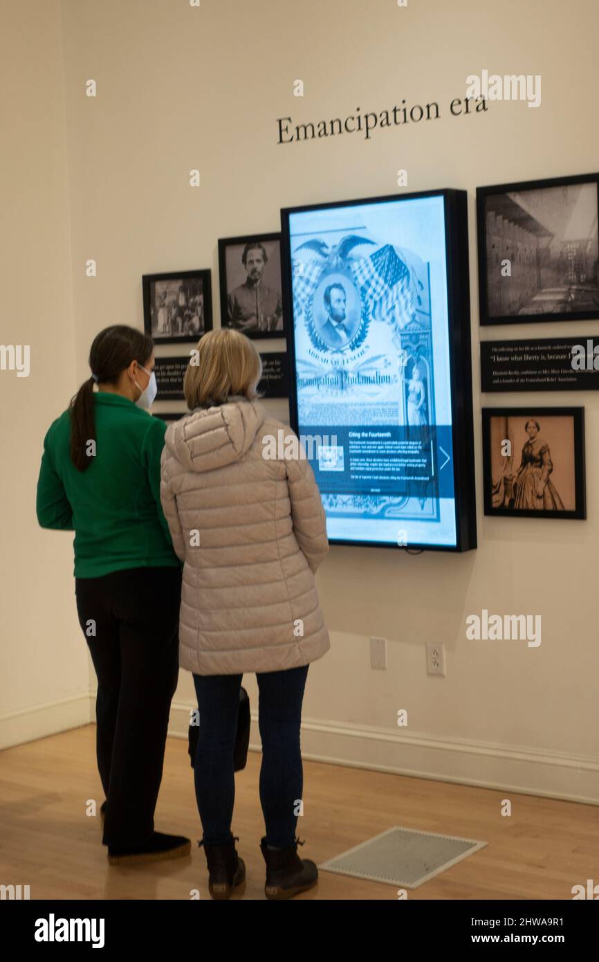 Black History Museum and Cultural Center of Virginia in Richmond Stock