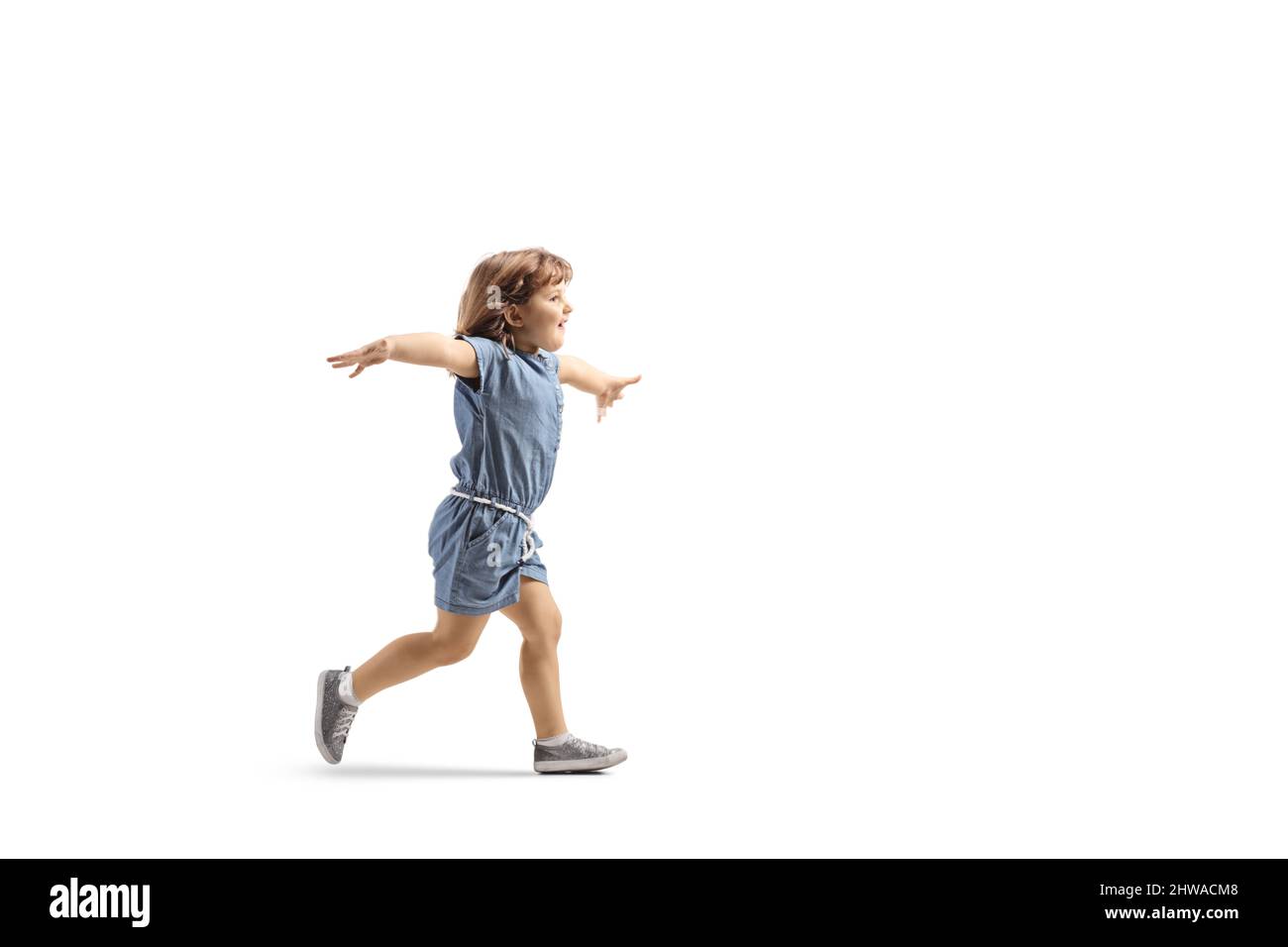 Little 2025 girls running