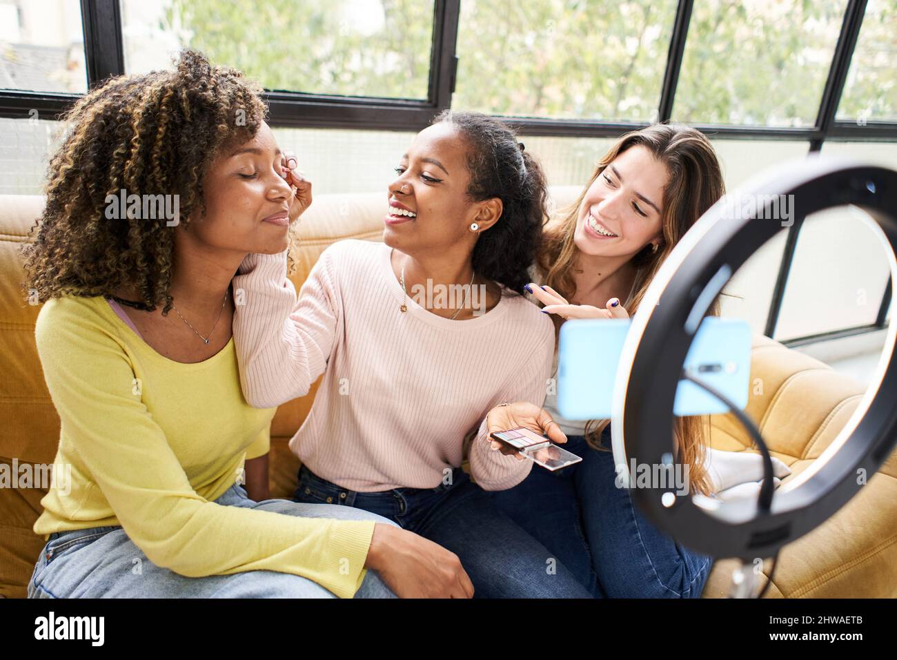 Video camera tripod woman hi-res stock photography and images - Page 13 -  Alamy