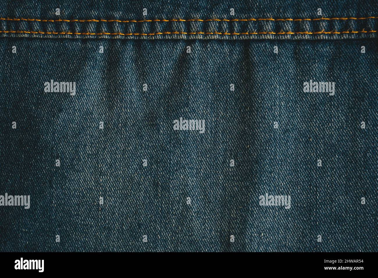 Fashionable denim close-up. Empty surface with space to copy. Background Stock Photo