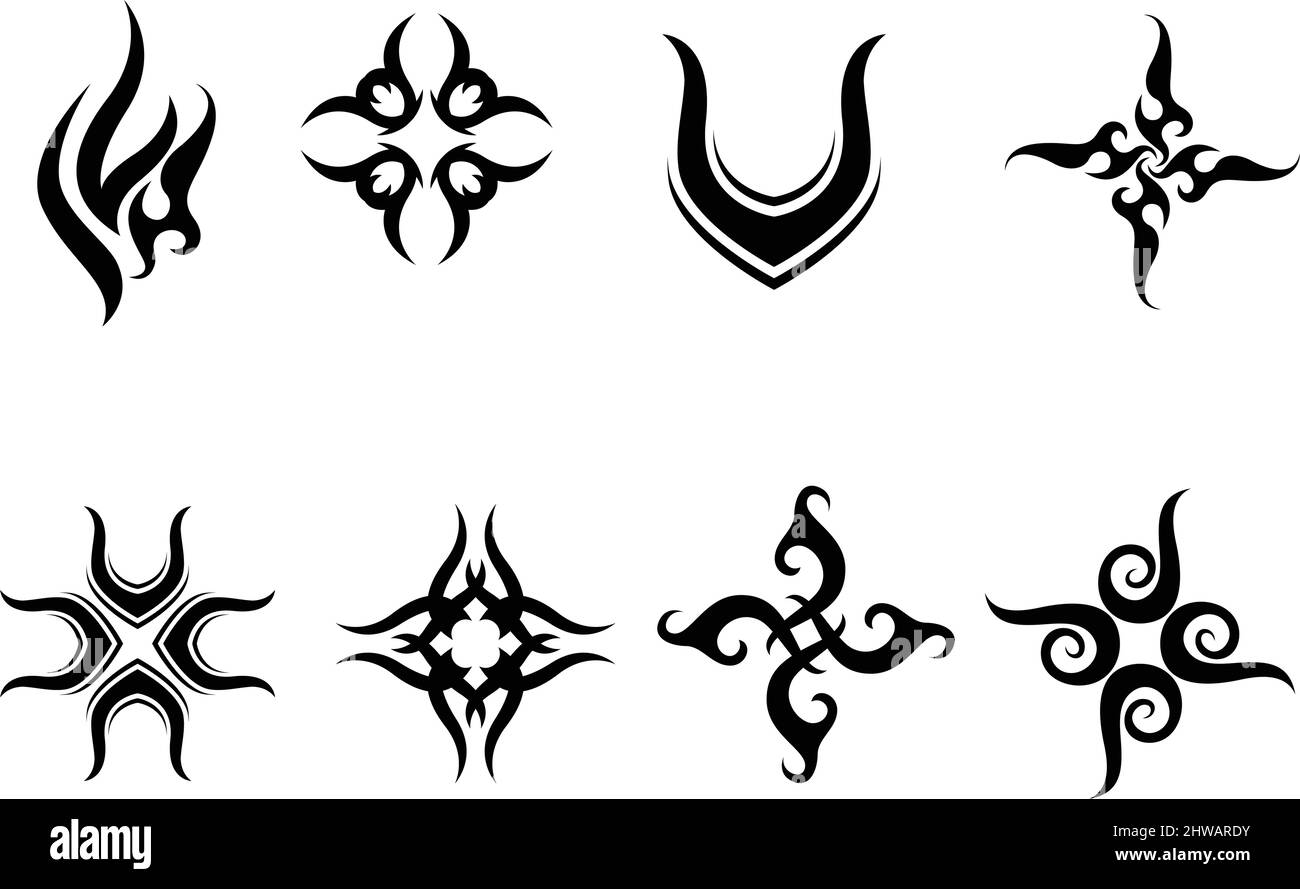 Tribal tattoo logo and symbol Stock Vector Image & Art - Alamy Tribal tattoo logo and symbol Stock Vector Image & Art - Alamy