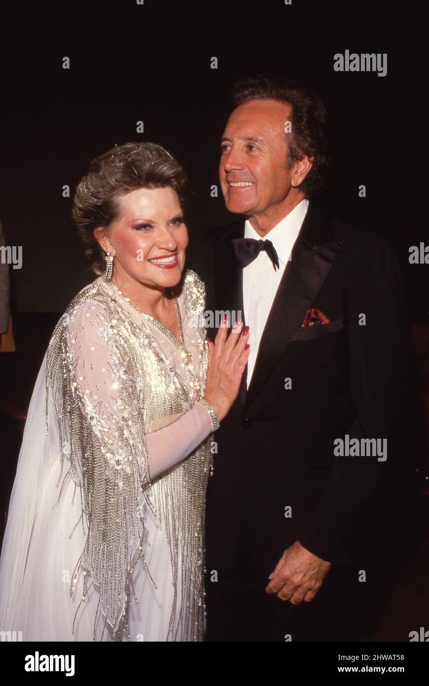 Patti Page and Vic Damone Circa 1980's Credit: Ralph Dominguez/MediaPunch Stock Photo