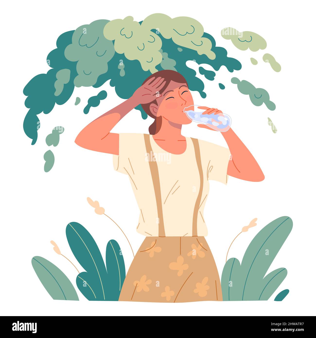 Dry eyes vector vectors hires stock photography and images Alamy