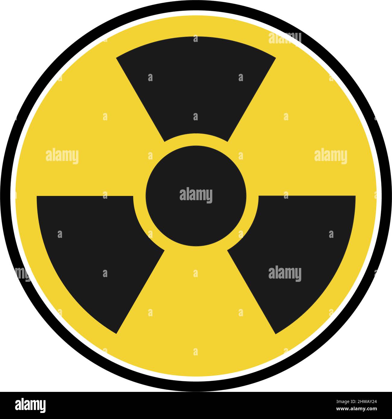 Nuclear icon design template vector isolated illustration Stock Vector ...