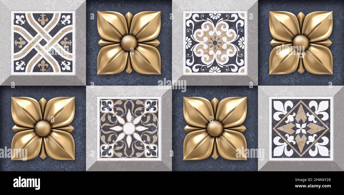 Digital wall tiles design,Print in Ceramic Industries Beautiful set of