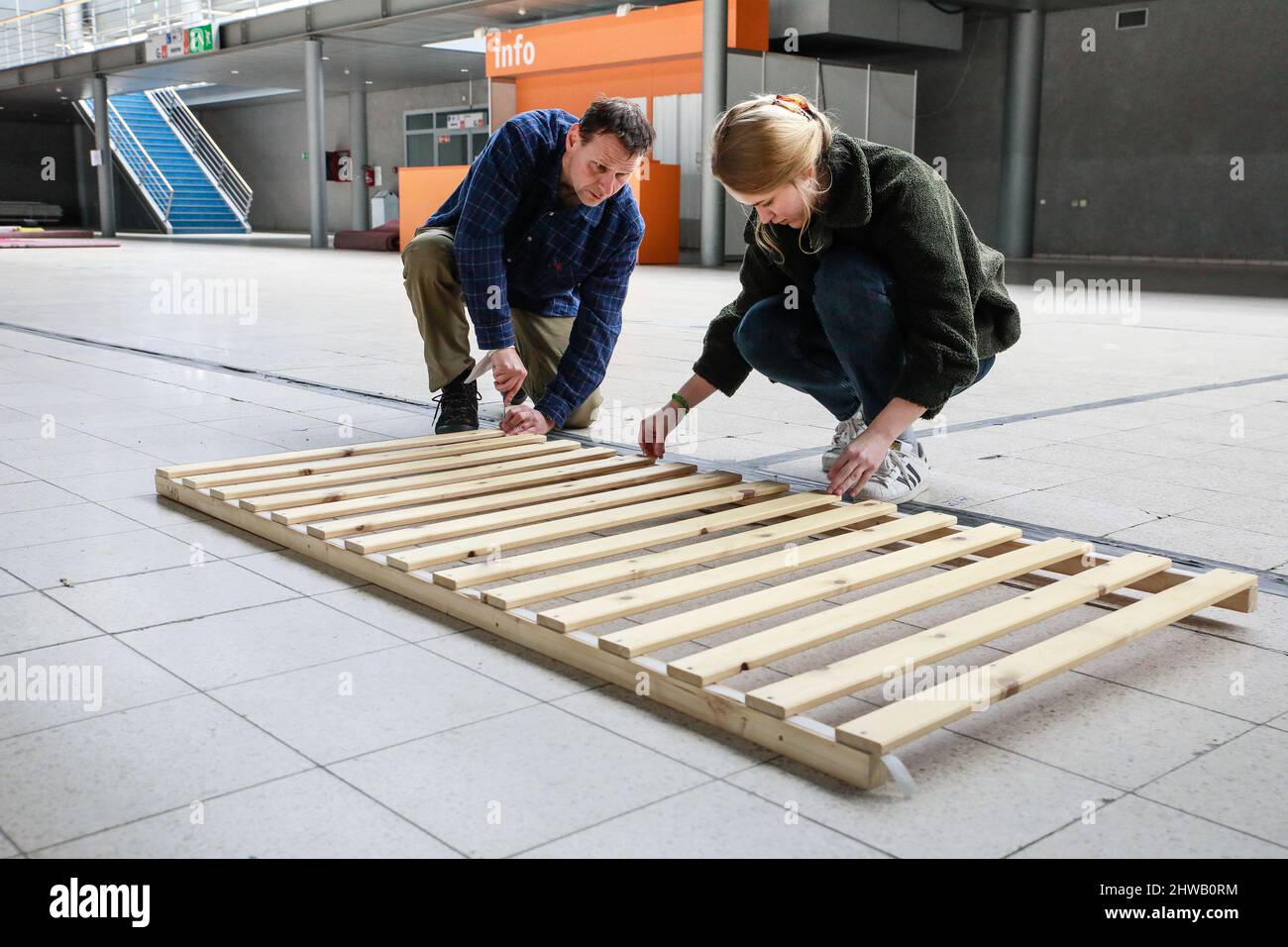 Brno, Czech Republic. 04th Mar, 2022. The furniture bank, where people