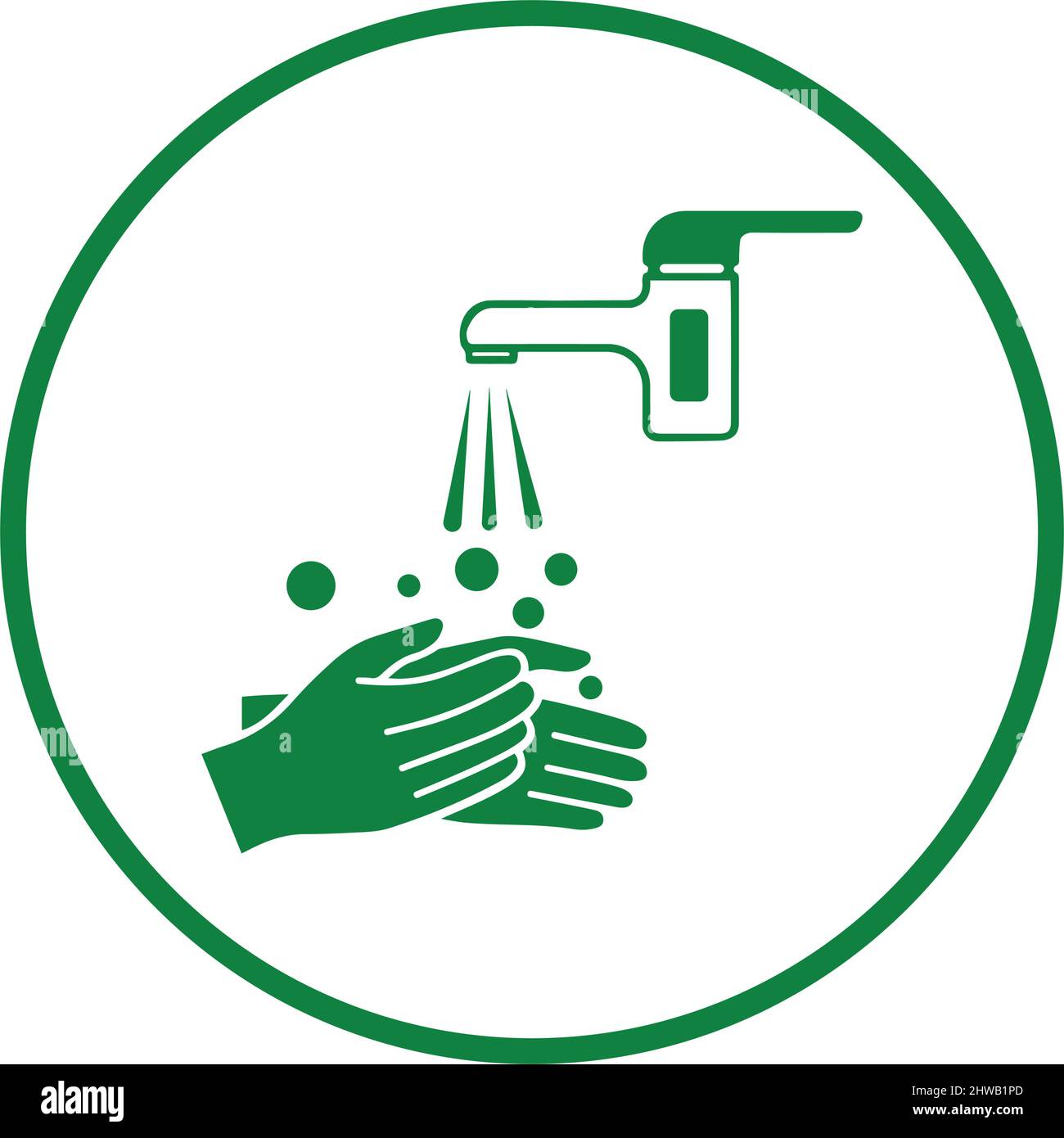 clean, hand washing icon. Beautiful design and fully editable vector ...