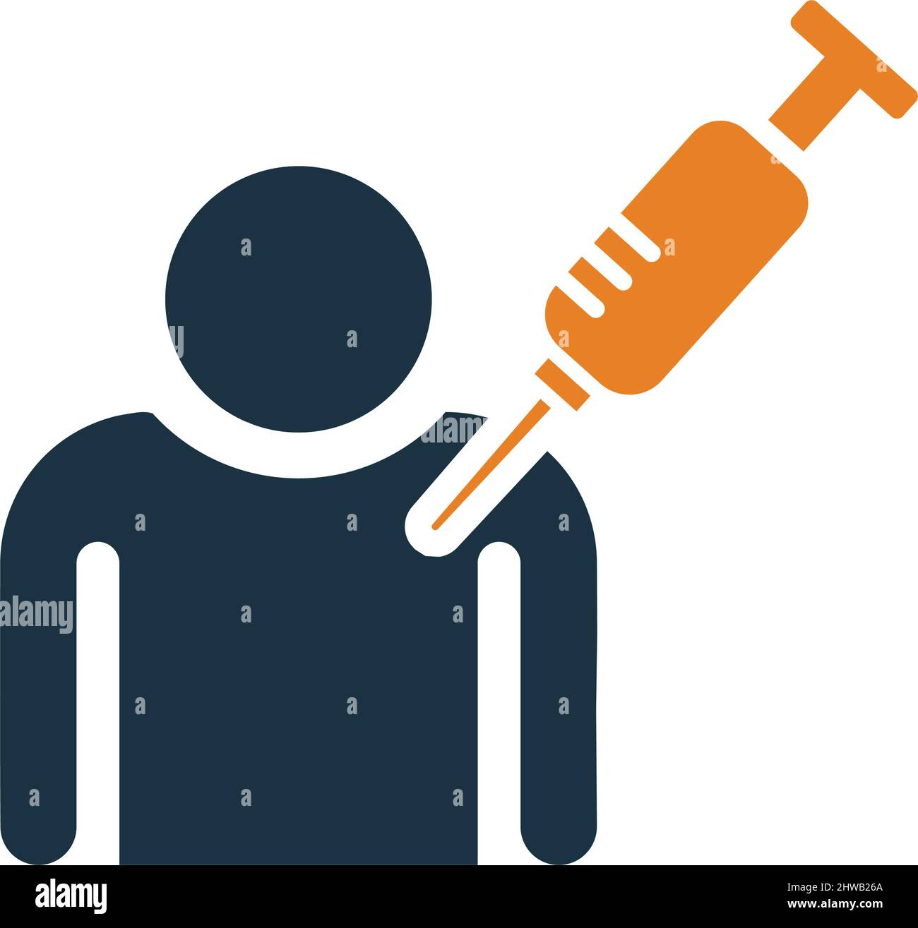 Injection, get vaccinated icon - Perfect use for print media, web ...
