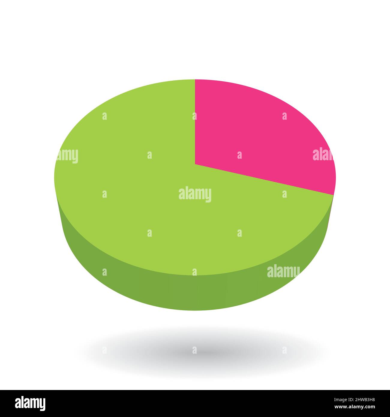 Colorful pie chart design element Stock Vector Image & Art - Alamy
