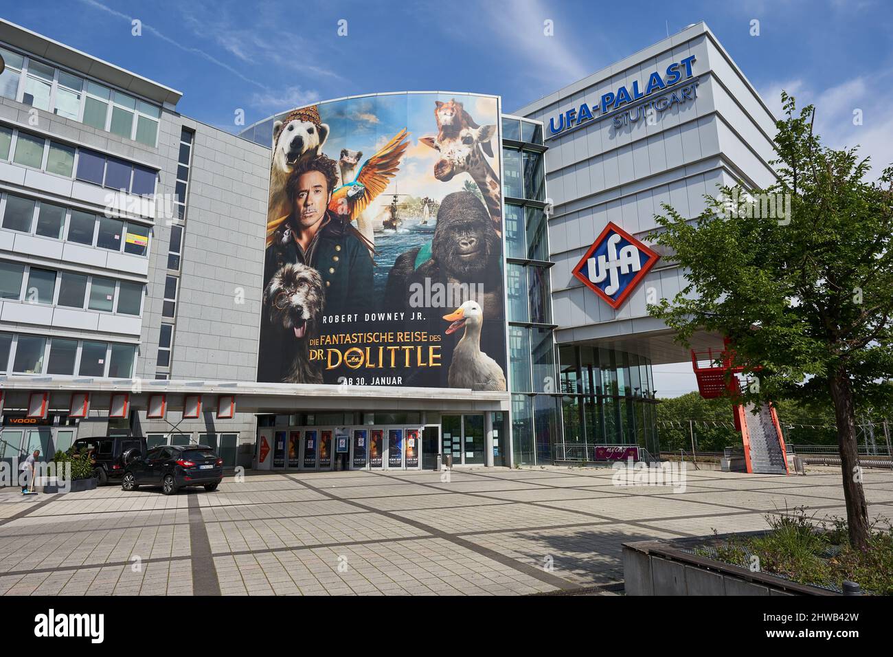 Stuttgart, Germany May 08, 2020 The UFA Palast Stuttgart is one of