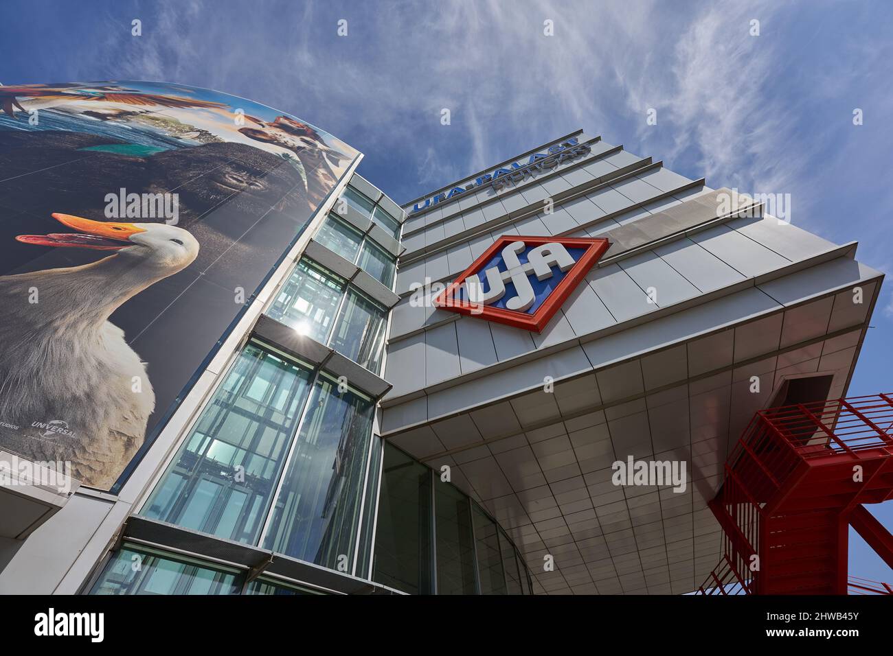Stuttgart, Germany May 08, 2020 The UFA Palast Stuttgart is one of