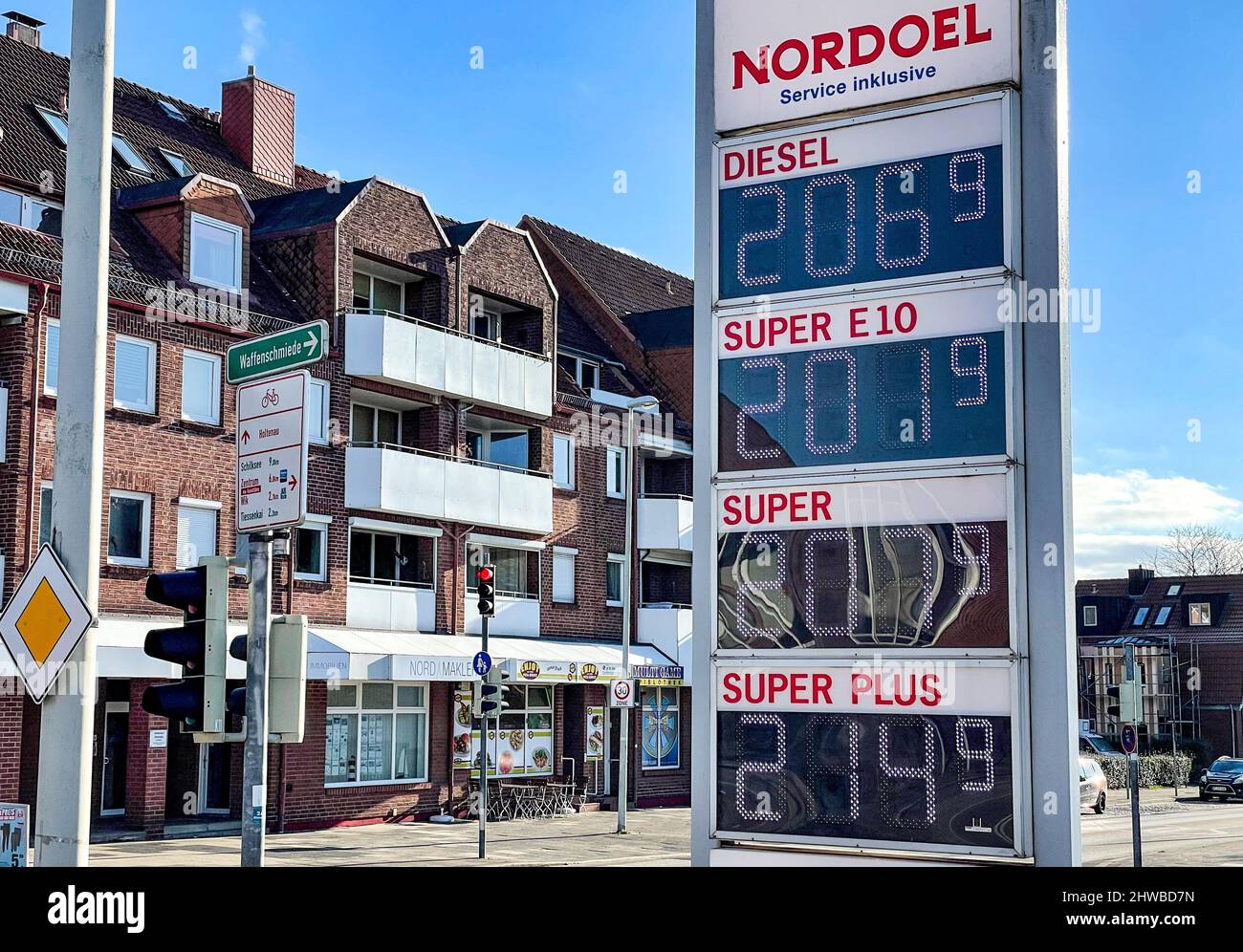 Benzinpreise Kiel E10