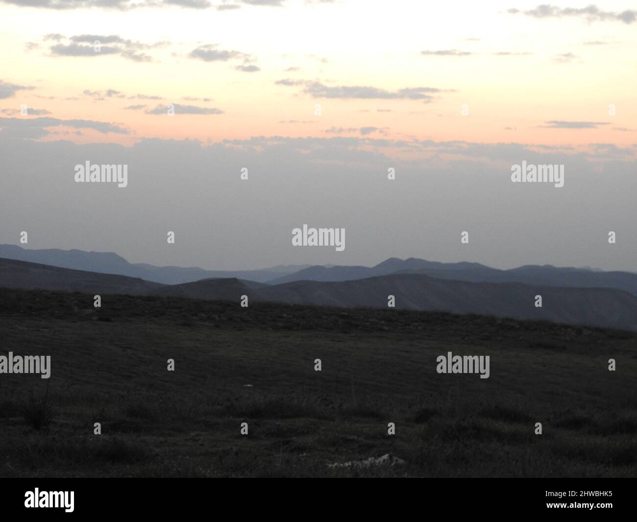 nature landscape sky sunrise Behind the mountains Stock Photo - Alamy