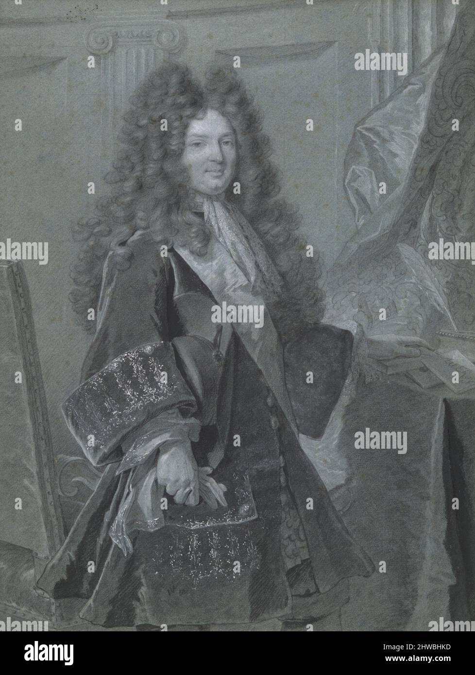 Portrait of a Gentleman. Artist: Hyacinthe Rigaud, French, 1659–1743 ...