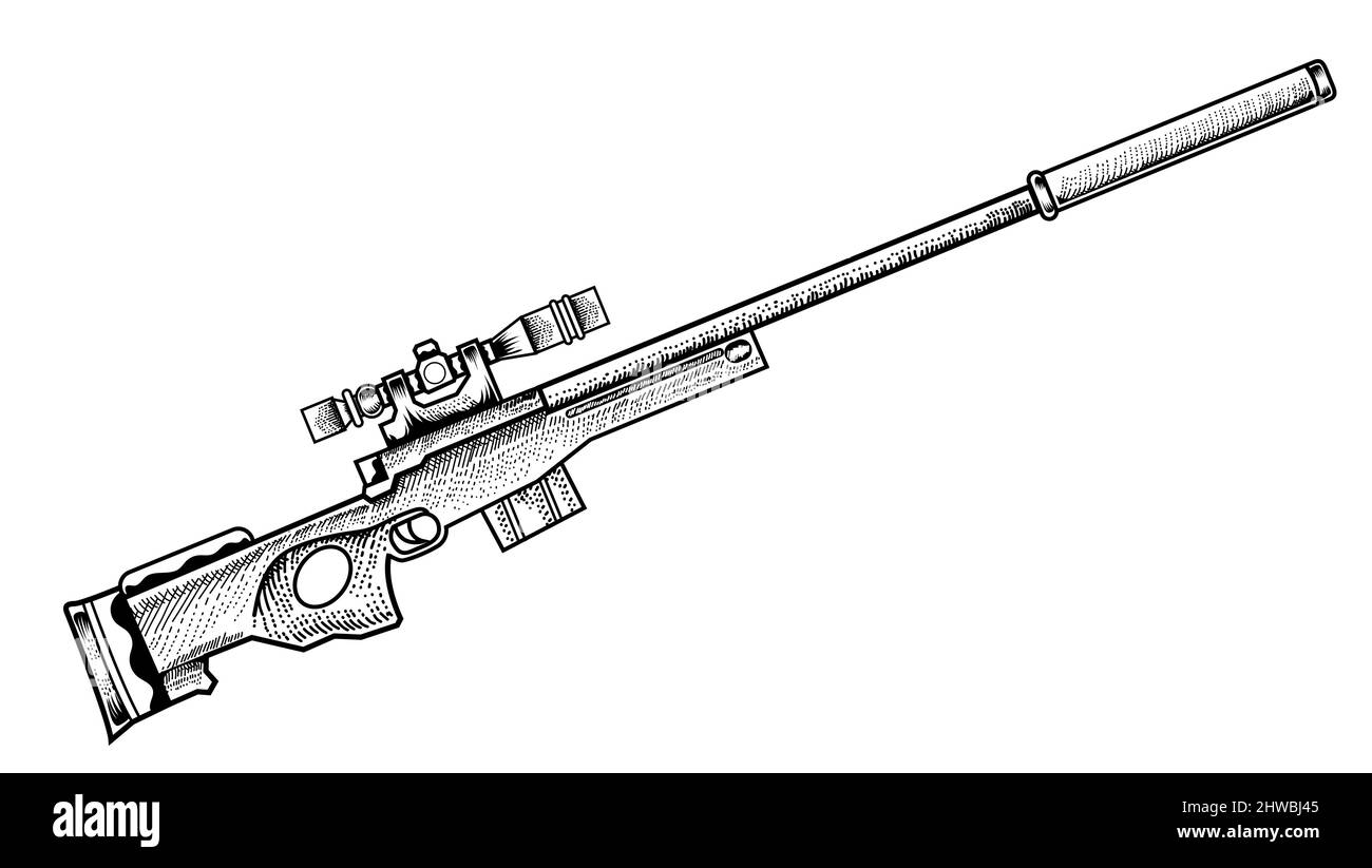 Trigger guns Stock Vector Images - Alamy