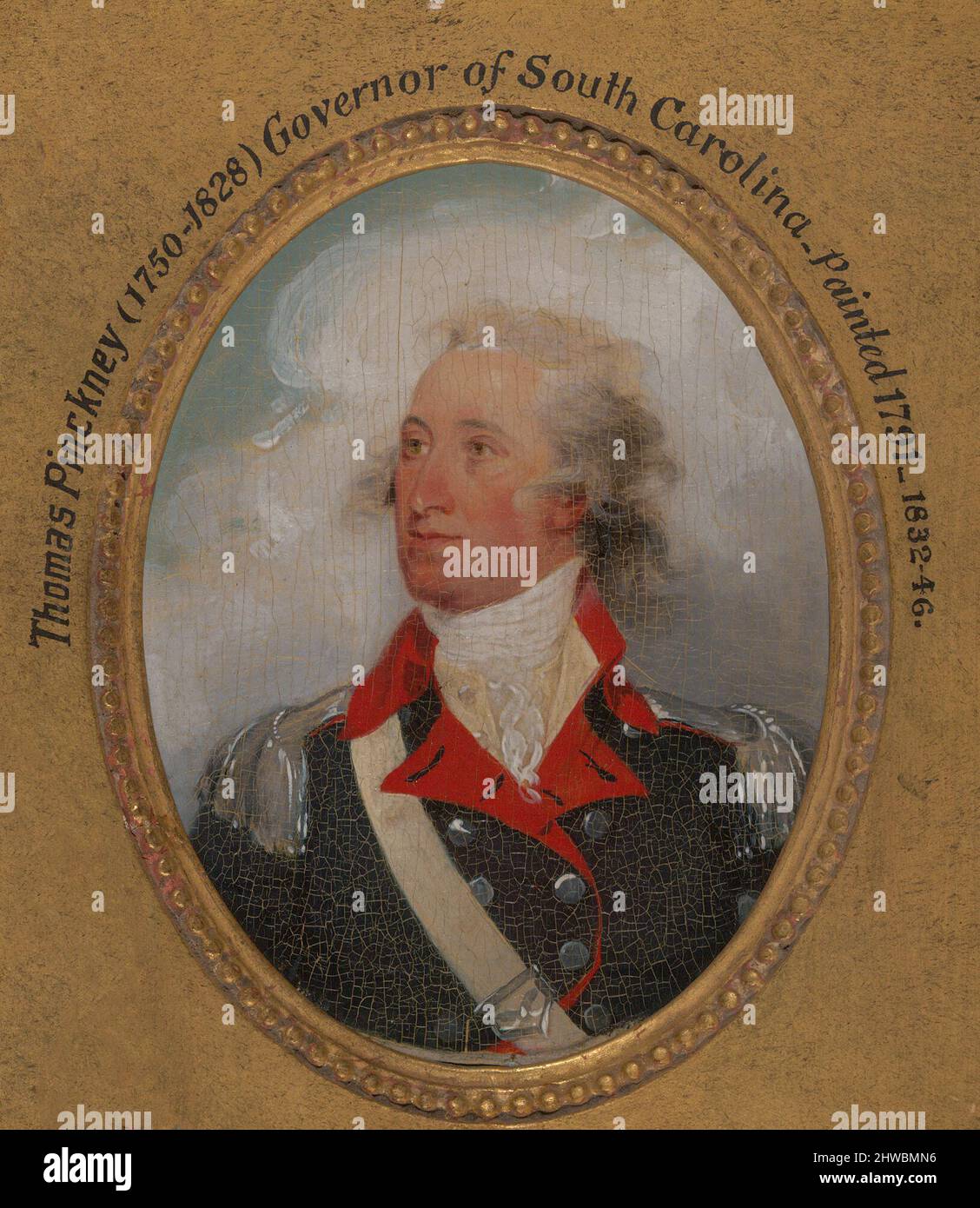 Thomas Pinckney (1750–1828).  Artist: John Trumbull, American, 1756–1843 Stock Photo