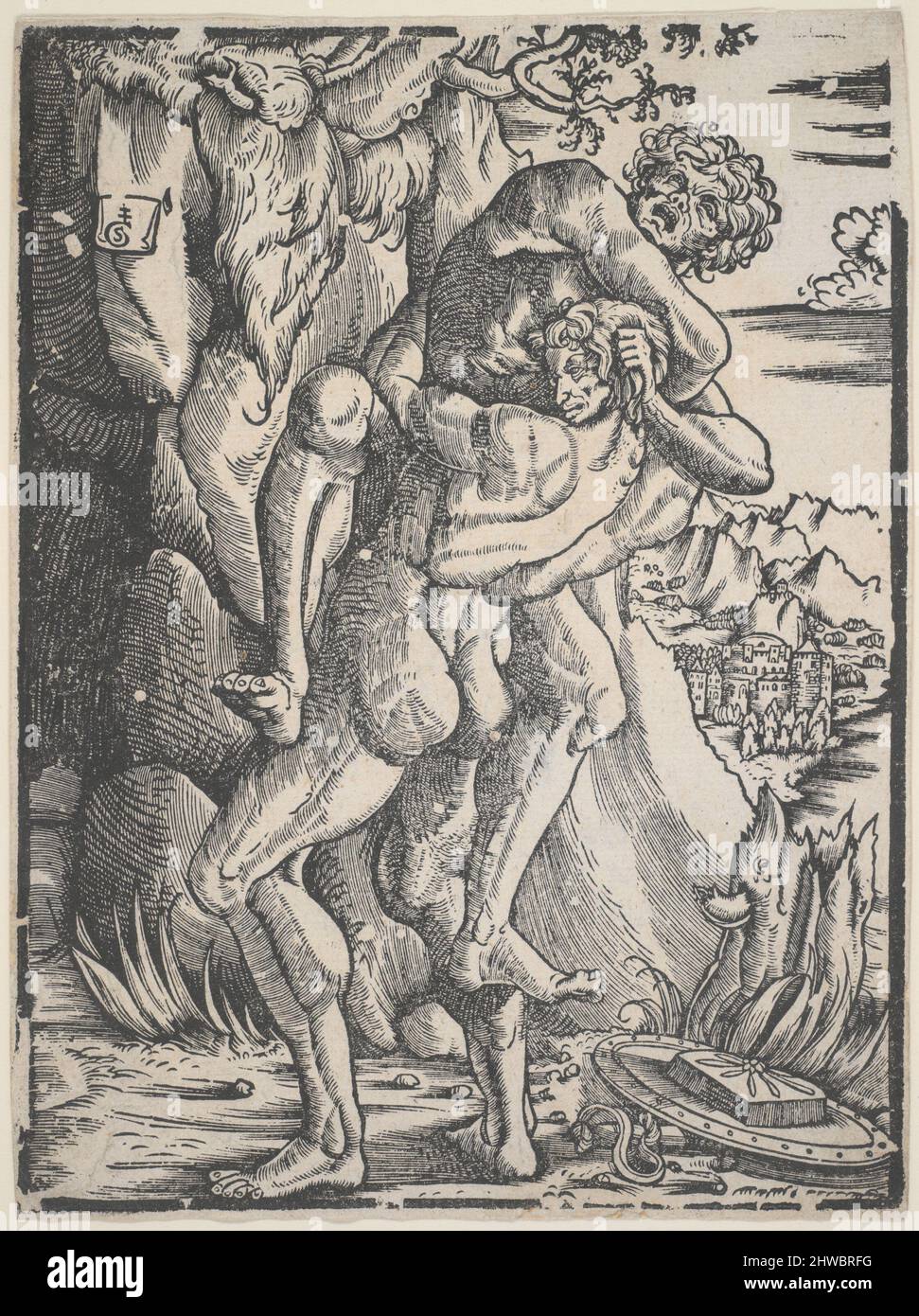 Hercules and antaeus artist hi-res stock photography and images - Alamy