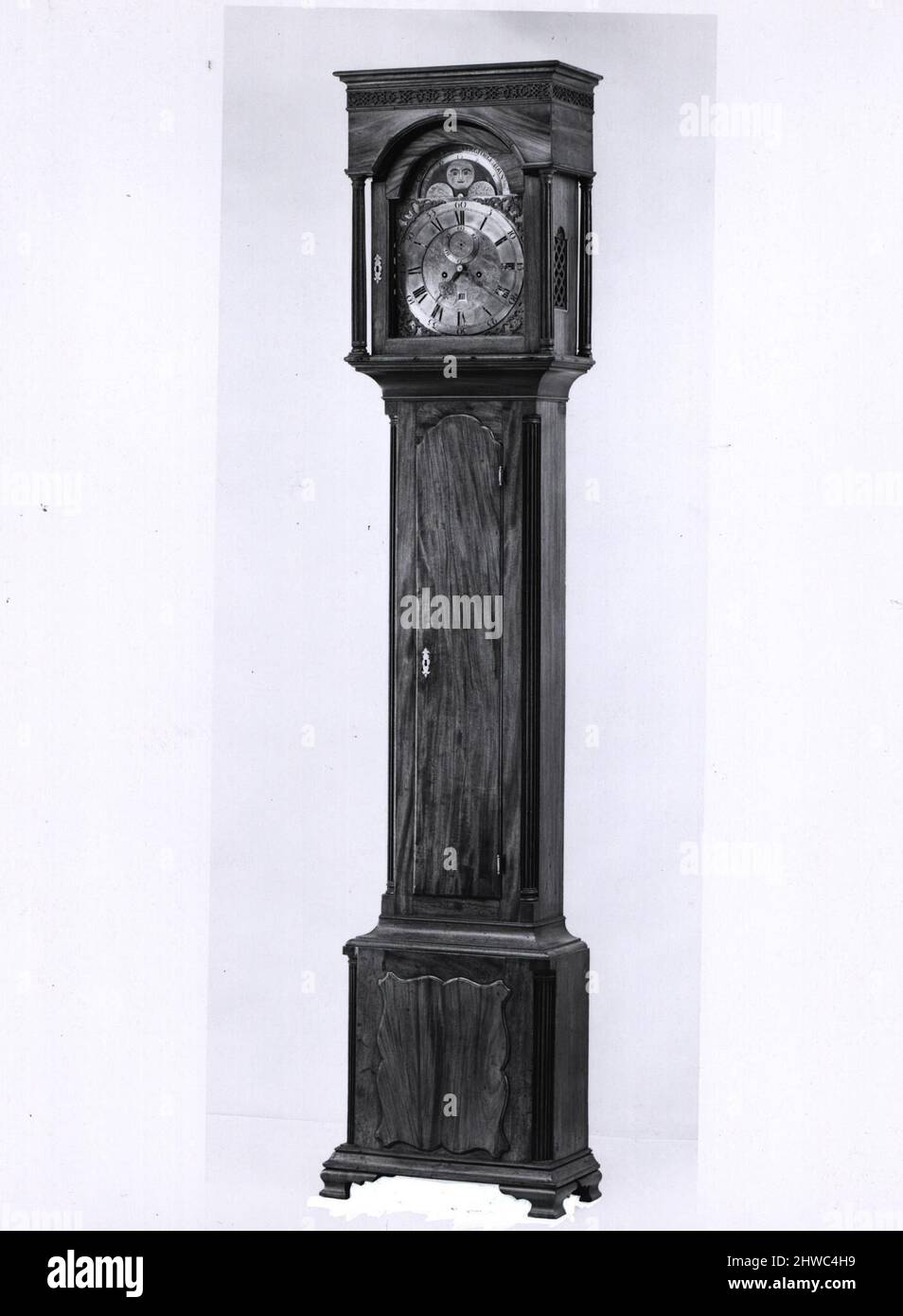 Tall Case Clock. Maker Christopher Weaver, American Stock Photo Alamy