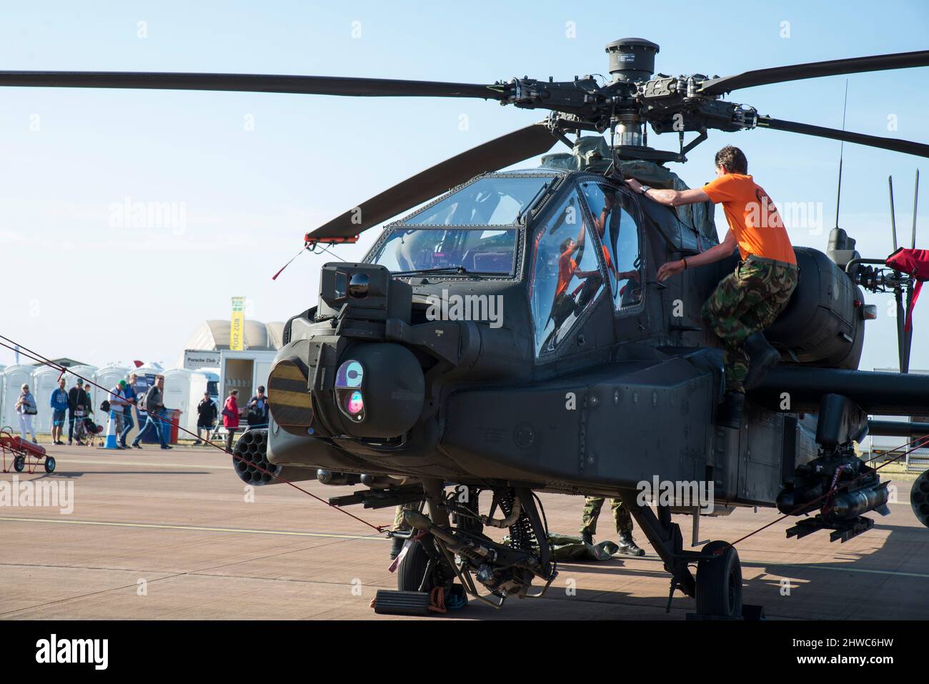 AgustaWestland Apache AH1 Stock Photo