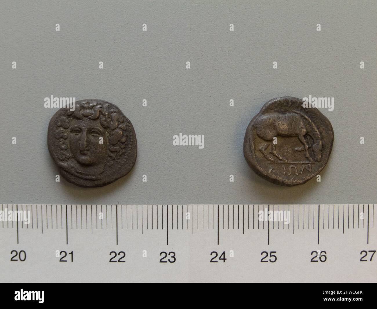 Coin from Larissa. Mint: Larissa Artist: Unknown Stock Photo - Alamy