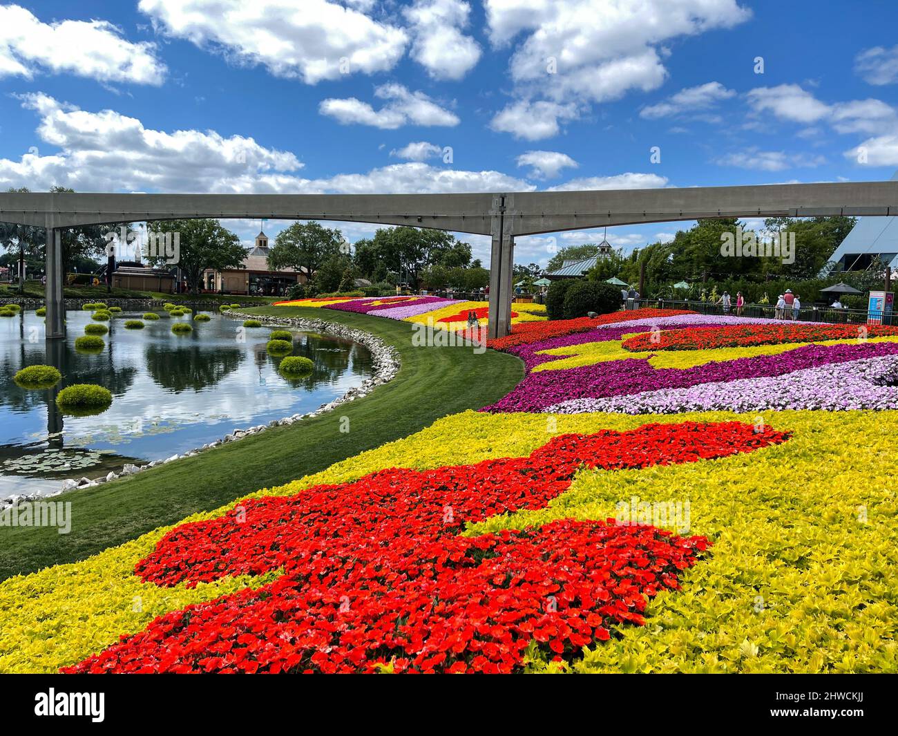 orlando, FL USA April 27, 2021 The Flower and Garden Festival flowers