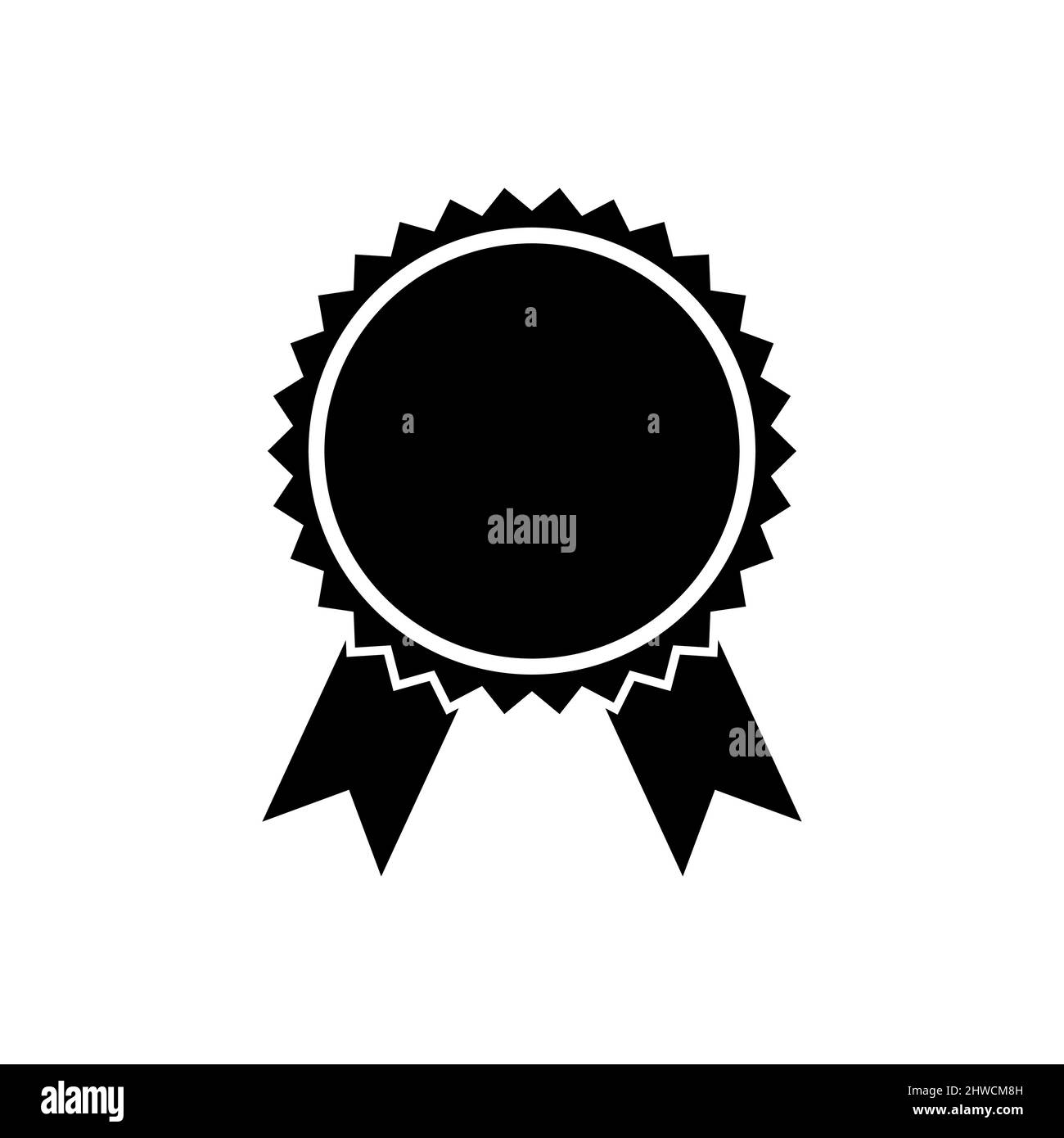 Winner Award Certified Medal Badge Logo Template. Best Seller Badge Sign Logo Design Stock Vector