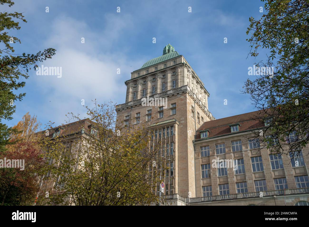 University of Zurich - Zurich, Switzerland Stock Photo