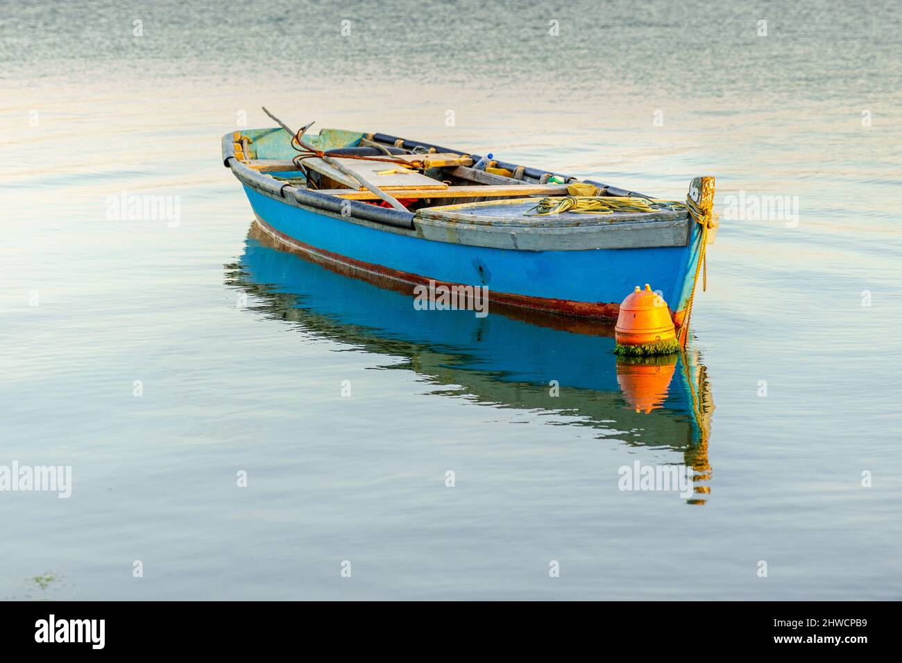 Old rare beautiful boat in the sea on nature background Stock Photo by  ©Kostia777 287511480