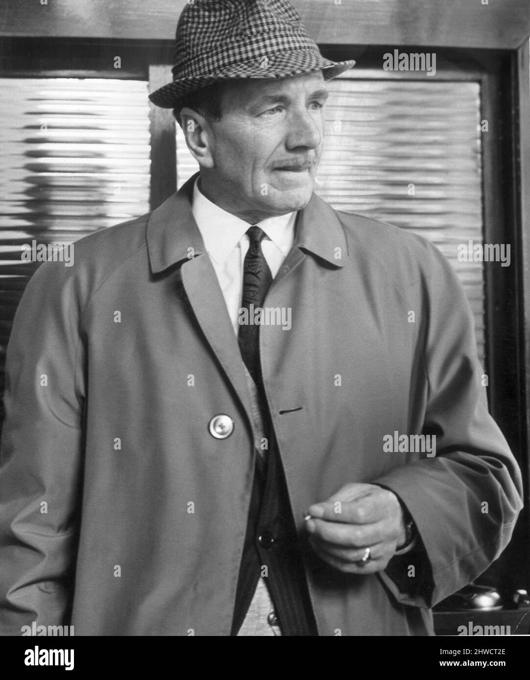 William Muncie Assistant Chief Constable for Strathclyde and former head of Lanarkshire CID - pictured in May 1969. Aka  Bill Muncie Stock Photo