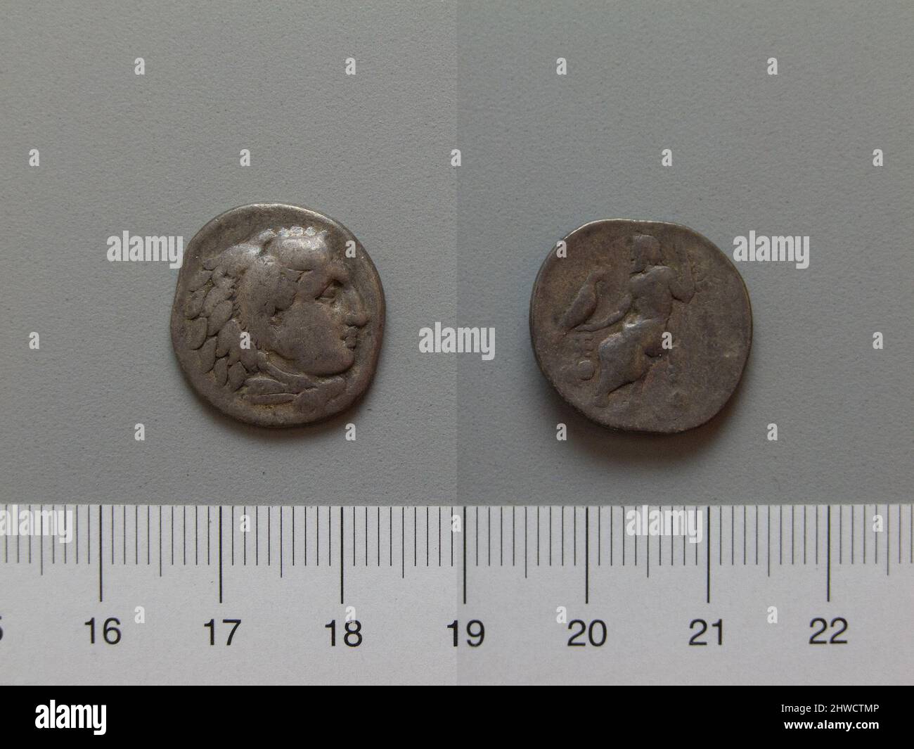 1 Drachm of Alexander the Great, King of Macedonia. Ruler: Alexander ...
