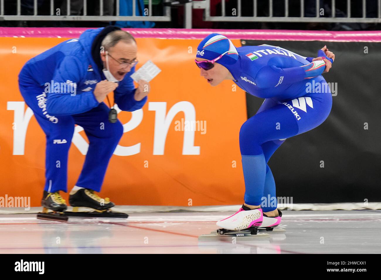 HAMAR, NORWAY MARCH 5 Francesca Lollobrigida of Italy competing in